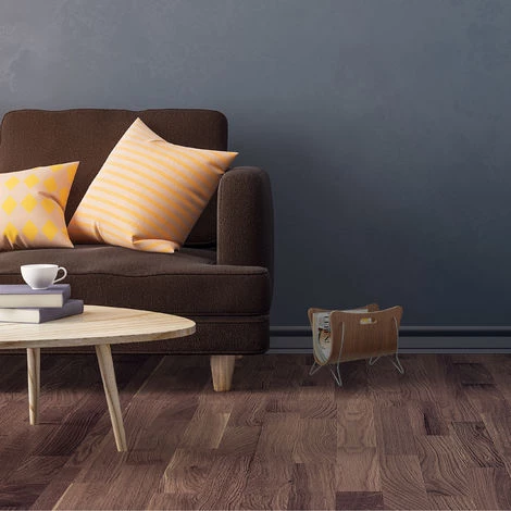 Relaxdays Porte-magazines En Bois Porte-revues Support Pour Journaux Poignée Design Rétro Moderne HxlxP: 30 X 37 X 25 Cm, Marron 4 Relaxdays Porte-magazines En Bois Porte-revues Support Pour Journaux Poignée Design Rétro Moderne HxlxP: 30 X 37 X 25 Cm, Marron – Image 2