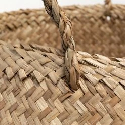 Panier Kahs Dipeado SKLUM Jonc - Ø35 X 32 Cm Mercure -Petit rangement Soldes Magasin 12565297 4