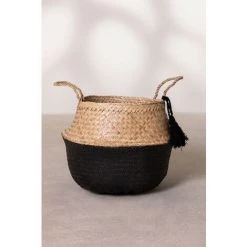 Panier Kahs Borl SKLUM Jonc - Ø35 X 32 Cm Noir 9 Panier Kahs Borl SKLUM Jonc - Ø35 X 32 Cm Noir -Petit rangement Soldes Magasin 12565613 3