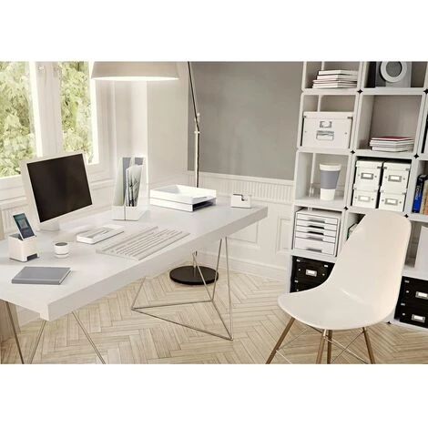 Leitz 5361-10-01 WOW Duo Bac à Courrier DIN A4, DIN C4 Blanc, Gris 1 Pc(s) - Blanc, Gris 5 Leitz 5361-10-01 WOW Duo Bac à Courrier DIN A4, DIN C4 Blanc, Gris 1 Pc(s) - Blanc, Gris â Image 3