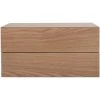 MILIBOO Caisson De Rangement 2 Tiroirs MAX - Frêne - Frêne -Petit rangement Soldes Magasin 13151058 1