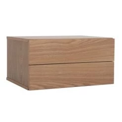MILIBOO Caisson De Rangement 2 Tiroirs MAX - Frêne - Frêne -Petit rangement Soldes Magasin 13151058 2