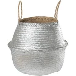 Panier Kahs Mah SKLUM - Ø35 X 32 Cm Argent 5 Panier Kahs Mah SKLUM - Ø35 X 32 Cm Argent -Petit rangement Soldes Magasin 13191043 2