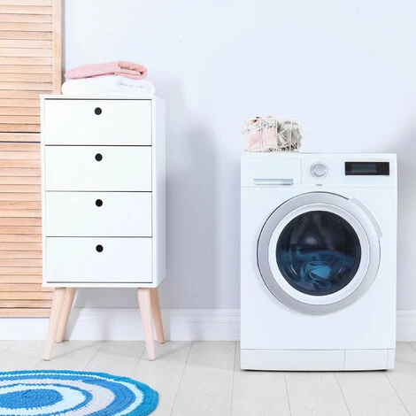 Relaxdays Corbeille Fil De Fer, Panier Métal, Pot Rangement Vêtement Accessoires, Cosmétiques, ∅ 21,5 Cm, Blanc 6 Relaxdays Corbeille Fil De Fer, Panier Métal, Pot Rangement Vêtement Accessoires, Cosmétiques, ∅ 21,5 Cm, Blanc – Image 4