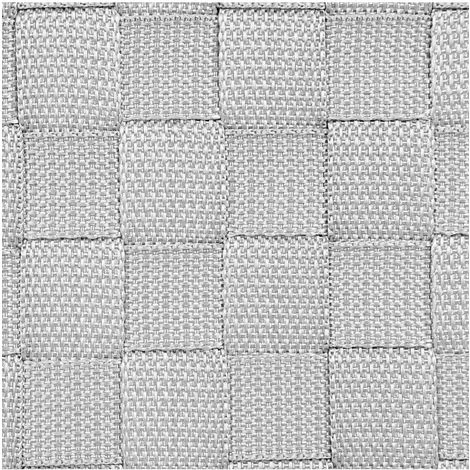 Five - Panier De Rangement Tressé Biseauté Lise - Gris 5 Five - Panier De Rangement Tressé Biseauté Lise - Gris – Image 3
