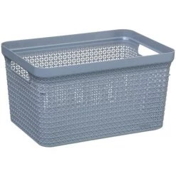 Five - Panier De Rangement Scandinave 5 L - Gris Clair 5 Five - Panier De Rangement Scandinave 5 L - Gris Clair -Petit rangement Soldes Magasin 14227590 2