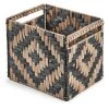Kave Home - Panier Words Losange - Naturel -Petit rangement Soldes Magasin 14969700 1