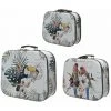 NOSENVIESDECO Lot De 3 Valisettes Exotiques - Nos Envies Déco - Multicolore -Petit rangement Soldes Magasin 15105655 1