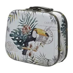 NOSENVIESDECO Lot De 3 Valisettes Exotiques - Nos Envies Déco - Multicolore -Petit rangement Soldes Magasin 15105655 4