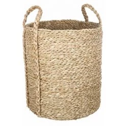 Lot De 3 Paniers Ronds Seagrass - Atmosphera - Naturel -Petit rangement Soldes Magasin 15255328 5