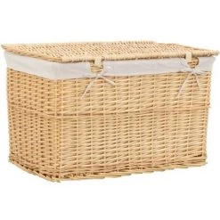 VidaXL Ensemble De Paniers Empilables 6 Pcs Saule Naturel - Brun -Petit rangement Soldes Magasin 15523955 3