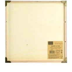 THE HOME DECO FACTORY Boite à Thé En Bois Bienvenue Au Chalet Beige - Beige -Petit rangement Soldes Magasin 15807984 4