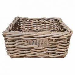 MEUBLETMOI Petit Panier Carré En Kubu Naturel Tressé - LOURMARIN - Marron 10 MEUBLETMOI Petit Panier Carré En Kubu Naturel Tressé - LOURMARIN - Marron -Petit rangement Soldes Magasin 15856542 4