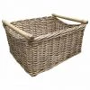 MEUBLETMOI Panier Rectangulaire En Kubu Naturel Tressé Avec Poignées - KOS L - Bois 2 MEUBLETMOI Panier Rectangulaire En Kubu Naturel Tressé Avec Poignées - KOS L - Bois -Petit rangement Soldes Magasin 16039288 1