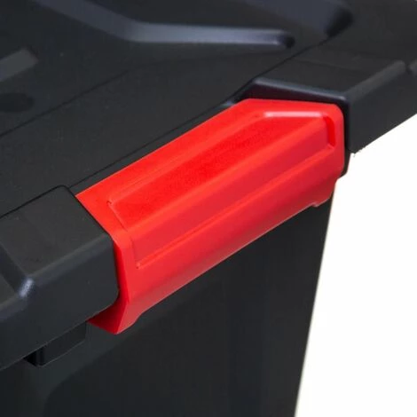 FI-VE Boîte à Rangement Verrouillable - Noir 5 FI-VE Boîte à Rangement Verrouillable - Noir – Image 3