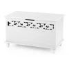IKAYAA Coffre De Rangement Rectangulaire, Blanc 1 IKAYAA Coffre De Rangement Rectangulaire, Blanc -Petit rangement Soldes Magasin 16809785 1
