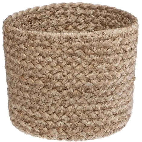 Atmosphera - Set De 3 Paniers De Rangement En Jute Beige Et Noir - Beige/noir 4 Atmosphera - Set De 3 Paniers De Rangement En Jute Beige Et Noir - Beige/noir – Image 2