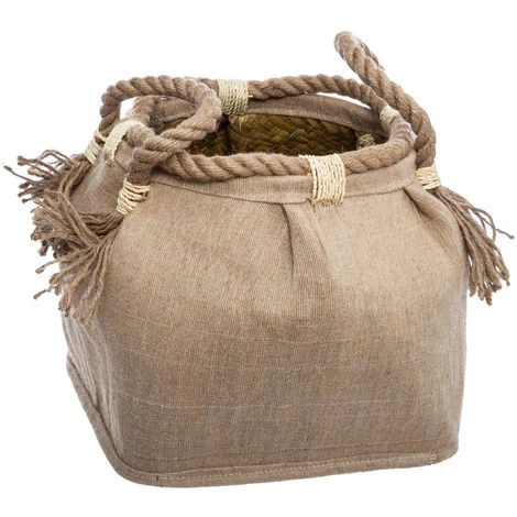 Atmosphera - Set De 2 Paniers De Rangement En Jute Et Corde - Beige 4 Atmosphera - Set De 2 Paniers De Rangement En Jute Et Corde - Beige – Image 2