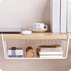 ASUPERMALL Panier Suspendu, Panier De Rangement Pour Bureau De Cuisine -Petit rangement Soldes Magasin 18195840 4