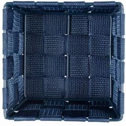 WENKO® WENKO Petit Panier Salle De Bain Adria Mini Square, rangement Salle De Bain, Polypropylène, 14x9x14 Cm, Bleu Foncé 8 WENKO® WENKO Petit Panier Salle De Bain Adria Mini Square, rangement Salle De Bain, Polypropylène, 14x9x14 Cm, Bleu Foncé -Petit rangement Soldes Magasin 18939185 3