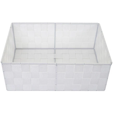 Set De 4 Paniers De Rangement HHG-260 ~ Blanc 6 Set De 4 Paniers De Rangement HHG-260 ~ Blanc – Image 4