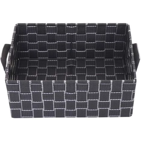 Panier De Rangement HHG-256, 12x28x20cm ~ Gris Foncé 6 Panier De Rangement HHG-256, 12x28x20cm ~ Gris Foncé â Image 4