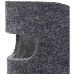 Corbeille En Feutre HHG-244, 40 Litres ~ Gris Foncé -Petit rangement Soldes Magasin 18940944 5