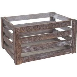Set De 3 Paniers En Bois HHG-804 ~ Brun Shabby 11 Set De 3 Paniers En Bois HHG-804 ~ Brun Shabby -Petit rangement Soldes Magasin 18944523 5
