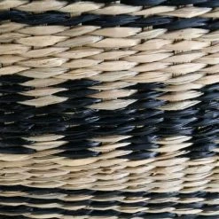 AUBRY GASPARD Paniers De Rangement En Jonc Naturel Et Teinté (Lot De 2) Noir - Noir 5 AUBRY GASPARD Paniers De Rangement En Jonc Naturel Et Teinté (Lot De 2) Noir - Noir -Petit rangement Soldes Magasin 19579530 2