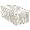 Panier De Rangement Filaire En Acier - IDesign - Interdesign - Argent -Petit rangement Soldes Magasin 19674549 1