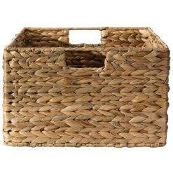 CASAME Panier En Jacinthe D'eau Armature Métal - Hauteur 13 Cm - Casâme - Beige -Petit rangement Soldes Magasin 19868541 4