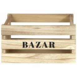 ALTOBUY BAZAR - Lot De 3 Cagettes Gigognes Naturelles - Naturel -Petit rangement Soldes Magasin 20288269 4