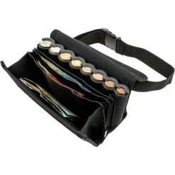 PrimeMatik - Sac Banane Porte Monnaie Et Billets Pour Serveur Avec Monnayeur Euro Intégré Et Ceinturé -Petit rangement Soldes Magasin 20505592 5