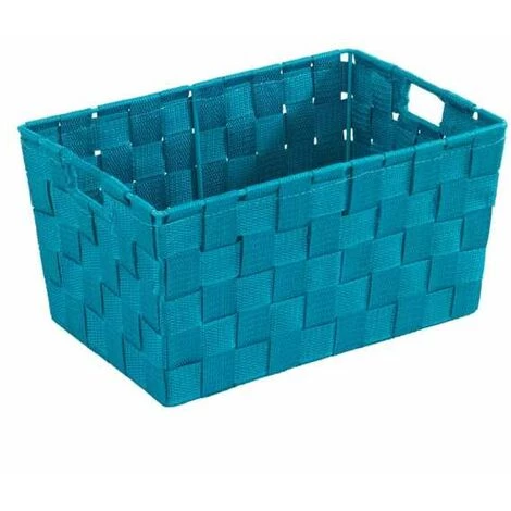 WENKO® WENKO Panier salle de bain avec Poignée Adria S, Petite Boite De Rangement Salle De Bain, Lot De 2, Polypropylène, 30x20x15 Cm, turquoise 4 WENKO® WENKO Panier salle de bain avec Poignée Adria S, Petite Boite De Rangement Salle De Bain, Lot De 2, Polypropylène, 30x20x15 Cm, turquoise – Image 2