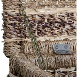 ATMOSPHERA Paniers Rectangulaires X 5 - Marron -Petit rangement Soldes Magasin 22965870 3