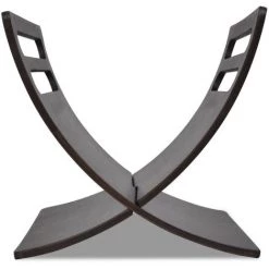 Topdeal Porte-revue En Bois Marron 9 Topdeal Porte-revue En Bois Marron -Petit rangement Soldes Magasin 23019828 3