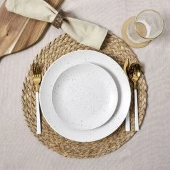 THE HOME DECO FACTORY Set De Table En Jonc De Mer Tressé Lot De 6 Beige - Beige -Petit rangement Soldes Magasin 23180100 2