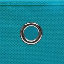 VidaXL Boîtes De Rangement Et Couvercles 4 Pcs Bleu 32x32x32 Cm Tissu - Bleu 11 VidaXL Boîtes De Rangement Et Couvercles 4 Pcs Bleu 32x32x32 Cm Tissu - Bleu -Petit rangement Soldes Magasin 23538444 5