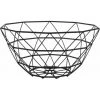 PT LIVING Corbeille à Fruits En Métal Filaire Diamond 30 Cm Noir -Petit rangement Soldes Magasin 23692569 1