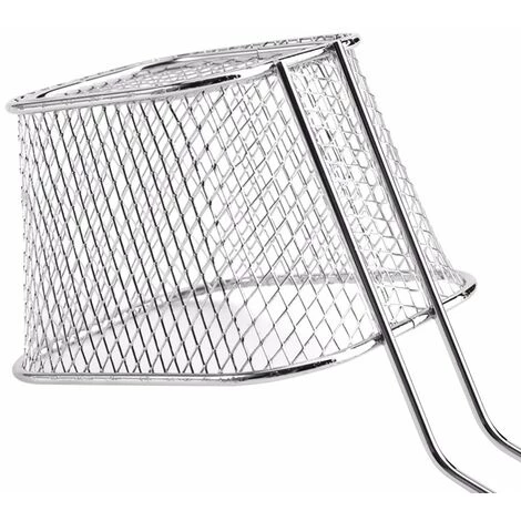 DEVENIRRICHE 8 Pièces Mini Paniers à Frites En Acier Inoxydable Friteuse Panier Passoire Servant Des Aliments Présentation Cuisson Frites Panier Outil De Cuisine 7 DEVENIRRICHE 8 Pièces Mini Paniers à Frites En Acier Inoxydable Friteuse Panier Passoire Servant Des Aliments Présentation Cuisson Frites Panier Outil De Cuisine – Image 5