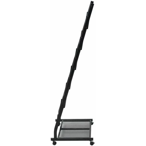 Hommoo Porte-revues 47,5 X 43 X 133 Cm Noir A4 HDV26101 5 Hommoo Porte-revues 47,5 X 43 X 133 Cm Noir A4 HDV26101 – Image 3