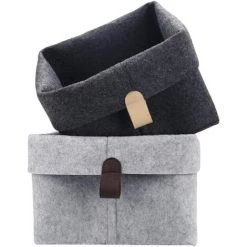 BEARSU Panier De Rangement En Feutre Weeie - Pour La Maison