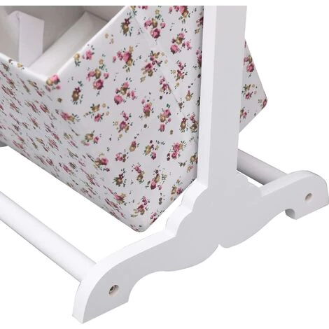 Hommoo Support A Panier 2 Niveaux Fleurs 35x35x72 Cm Bois HDV24799 7 Hommoo Support A Panier 2 Niveaux Fleurs 35x35x72 Cm Bois HDV24799 – Image 5