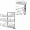 Hommoo Panier A 3 Niveaux Metallique De Cuisine 47x35x56 Cm HDV30788 -Petit rangement Soldes Magasin 25431936 1