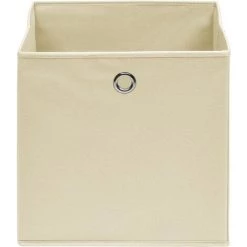 Boîtes De Rangement 4 Pcs Crème 32x32x32 Cm Tissu VidaXL 9 Boîtes De Rangement 4 Pcs Crème 32x32x32 Cm Tissu VidaXL -Petit rangement Soldes Magasin 25448977 3