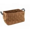 PRESENT TIME Panier De Rangement Design Feutrine Mellow - 40 X 30 X 26 - Marron