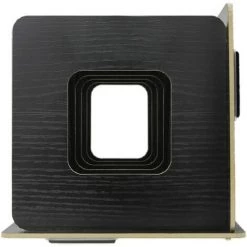 BARES Nouveau Porte-revues Porte-revues Debout Dossier Bac De Rangement Organisateur De Bureau Organisateur De Stylo Pot Porte-crayon Porte-stylo Tasse En Bois, Noir -Petit rangement Soldes Magasin 26228945 3