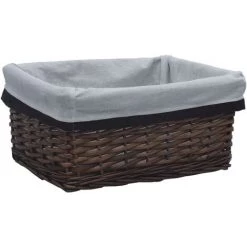 TRUE DEAL Ensemble De Paniers Empilables 3 Pcs Marron Saule 10 TRUE DEAL Ensemble De Paniers Empilables 3 Pcs Marron Saule -Petit rangement Soldes Magasin 26298933 4