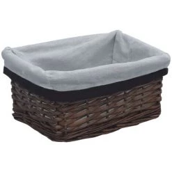 TRUE DEAL Ensemble De Paniers Empilables 3 Pcs Marron Saule 11 TRUE DEAL Ensemble De Paniers Empilables 3 Pcs Marron Saule -Petit rangement Soldes Magasin 26298933 5