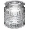 Five - Pot à Coton En Verre Avec Couvercle - Transparent -Petit rangement Soldes Magasin 26579681 1